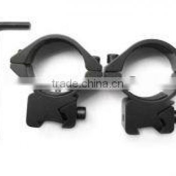 25mm aluminum alloy tactical Ring Double Gun Mount for laser and flashlight (25 DZ)