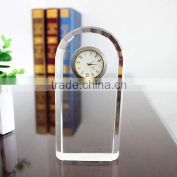 transparent islamic crystal clock