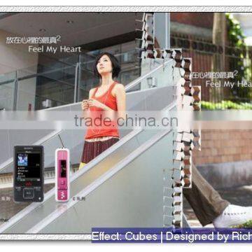 RichTech Transparent Adhesive Rear Projection Filming Quality Choice photo-6