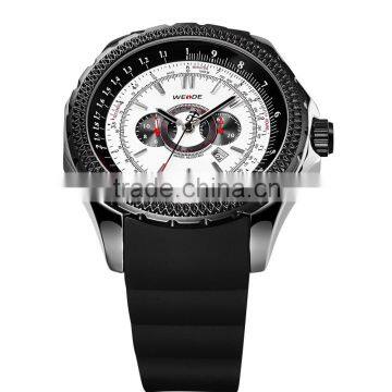 2015 WEIDE Japan Quartz Luxury Military Analog 12 Month Guarantee Complete Calendar Watch photo-2