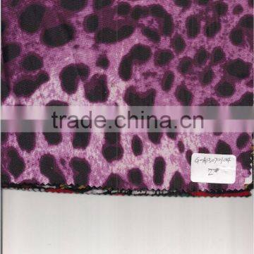 Poly Knitting Printed Fabric Stock:G-A13070104 2#