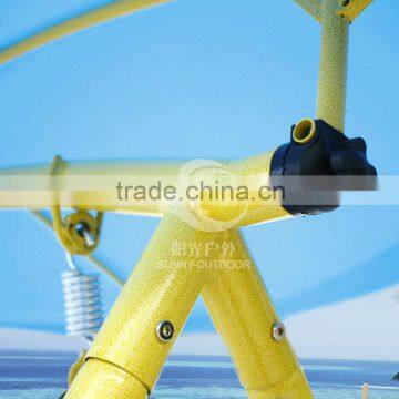 New Product Blue Swing Chair Outdoor Garden Rocking Chair With Canopy High Quality Popular Style photo-2