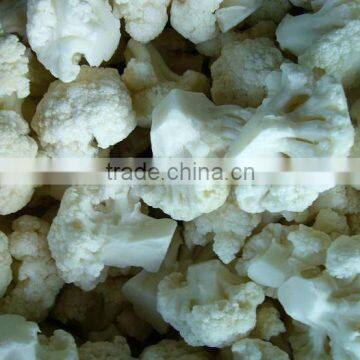 frozen white cauliflower cut