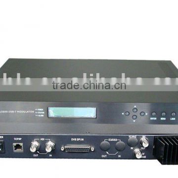 wireless DVB-T Modulator,digital tv Modulator QPSK,16QAM,64AQM modulation DTV headend