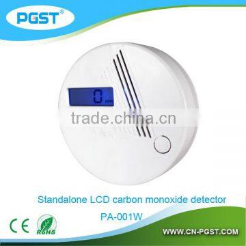 carbon monoxide detector/co alarm ,manufacturePA-001W, CE&ROHS&EN50291