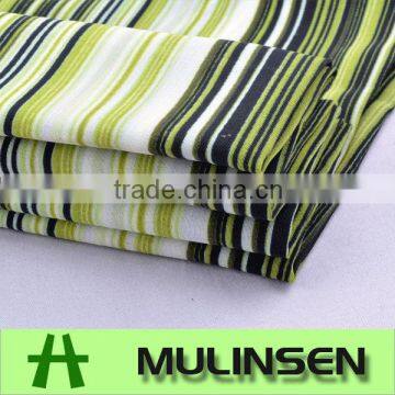 Mulinsen Textile Vertical Stripe Printed Plain Koshibo Fabric