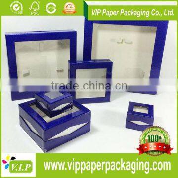 2016 HOT SALE PAPER JEWELLERY PACKAGING BOXES FROM XIAMEN MANUFACTURER