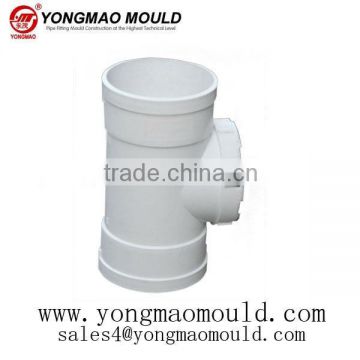 PVC equal tee with door mould