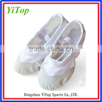 Soft ballet dance shoes