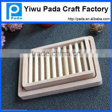 natural wooden soap holder