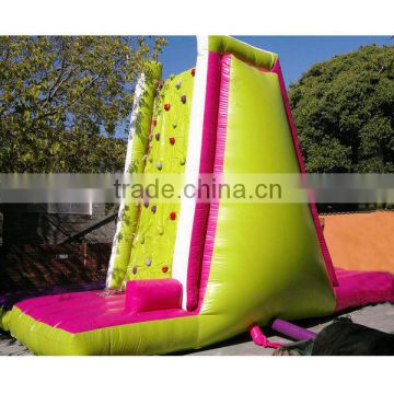 inflatable water rock climbing wall