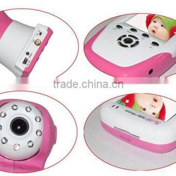 2.4 inch two speaker sound Digital wireless baby monitor