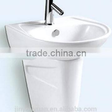 Y027 Oval Shape White Color Vitreous China Bath Wash Basins