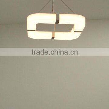 TIWIN High Quality 28w 100-240V HEXI Series Fashion Simple Design Cool White Led Pendant Lights for Home Dining Room photo-2