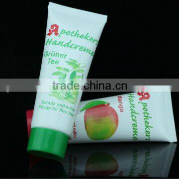 Cosmetic Tube packaging, Plastic hand cream tube