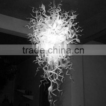 white and crystal chandelier xo-39 and lobby hotel crystal chandelier project