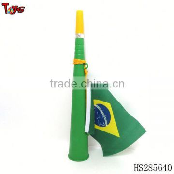 funny plalstic loudspeaker with flag