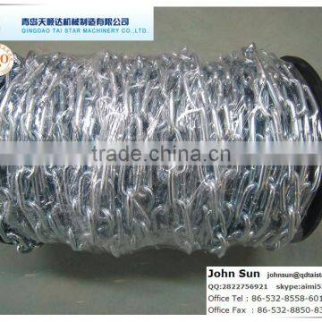 DIN763 Galvanized Marine Anchor Link Chain