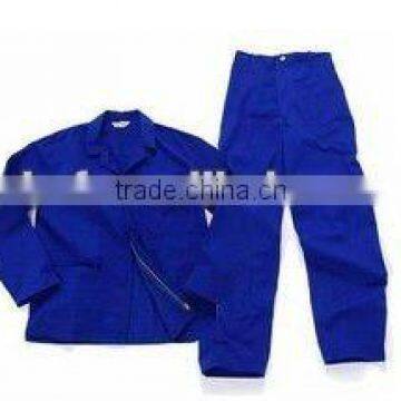 POLYESTER/COTTON BLUE WORKING SUITS JACKETS & PANTS,WORKING SUIT FOR AFRICA MARKET