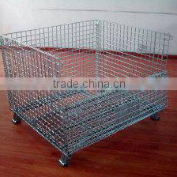 Sellable Cheap Steel Wire Folding Mesh Container Manufacturer China