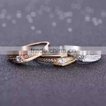 Eternity Band Rings Crystal Stone Rings Engagement Bands Rings photo-5