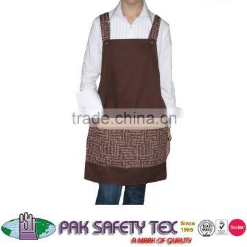 Extra Length Waist Apron/ Apron Bib Chef Cooking Waitress/ Restaurant Apron for Promotion/Cotton Sleeveless Apron Cotton Canvas