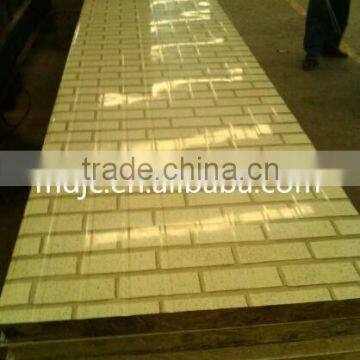 Building material metal roof tiles sandwich panel price for prefab house