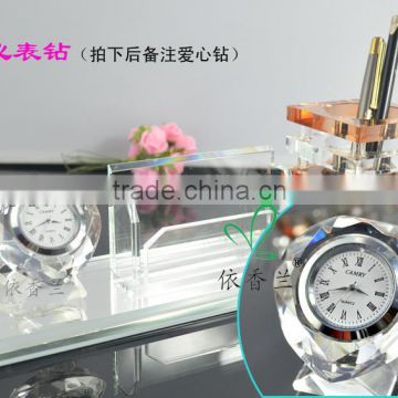 china wholesale crystal stationery for office decoration or business gift