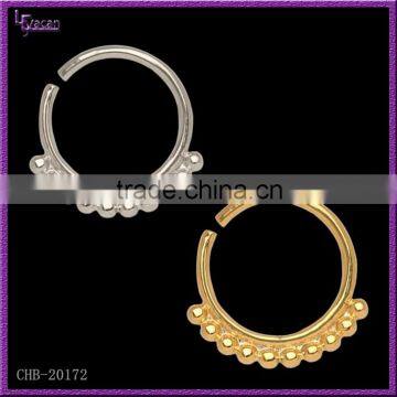 Fashion Jewelry Made In China Flower Shape Wholesale Types Indian Nose Ring