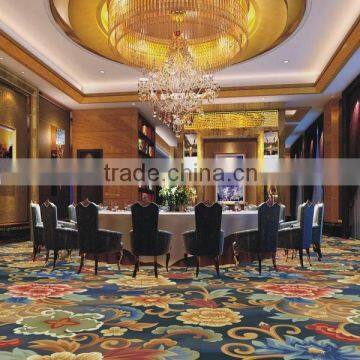 100%Wool Embroidery Luxury Hotel Restaurant Private Room carpet