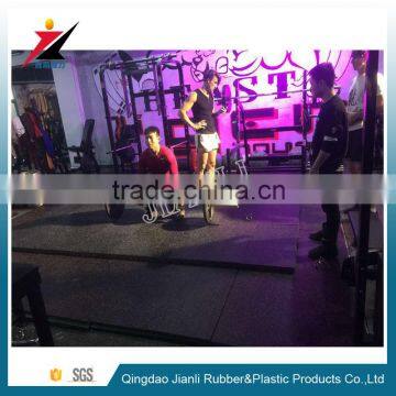 Wholesale Non-toxic Gym Rubber Floor Mat EPDM Flooring photo-5