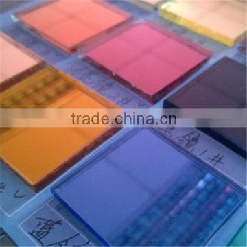 One sided reflective glass Colorful reflective glass panels