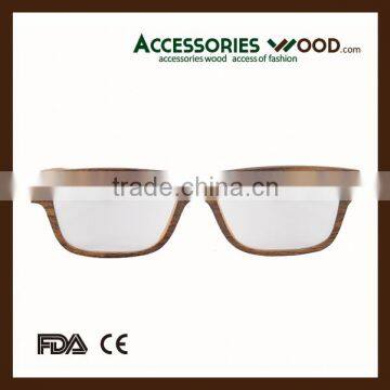 High Quality fashion detachable wood optical glasses for man and woman