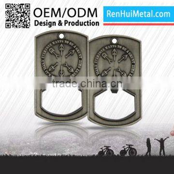 Supply cheapest 2D/3D custom army man bottle opener