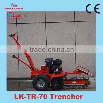 hot sell trencher with gasoline engine