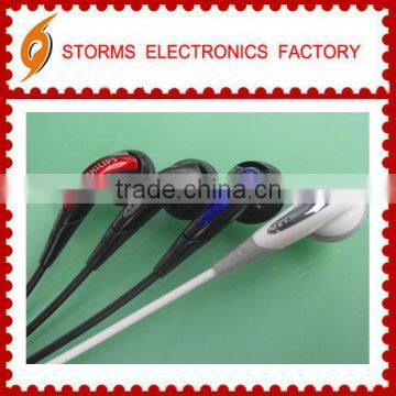 2016 Fashionable Design high quality plastic earphone&earplug