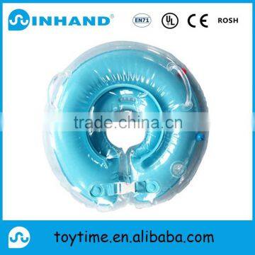 factory sale high quality inflatable baby float swimming neck ring/swim trainer for pool swimming