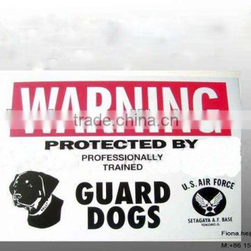 4mm coroplast warning sign,flute sign board,2 sided coroplast sign