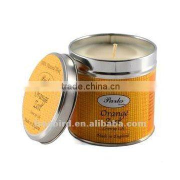 Travel Scented Tin Candle