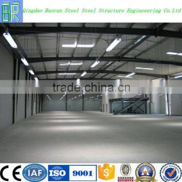 Steel structure auto workshop design