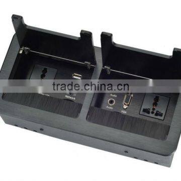 conference table socket for office furniture system