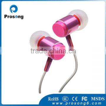 Hot sale metallic earphone with mic