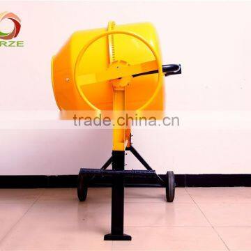 Mini Mobile Hand Operate Electric Motor Gasoline Power Construction Equipment Machine Concrete Mixer Cement Mixer photo-2