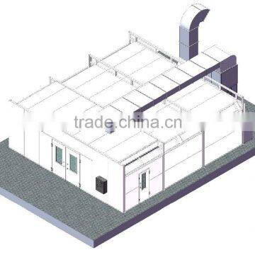 JF wooden spray booth manufacturer car paint spray booth panel