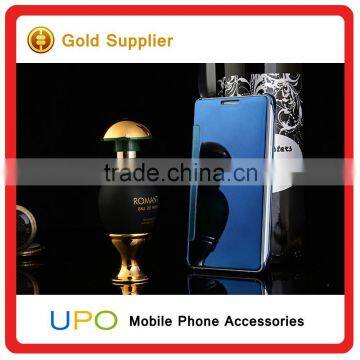 [UPO] 2016 New Luxury Smart Flip Slim View Electroplating Mirror Hard Clear Transparent Case For Samsung Galaxy A5 photo-6