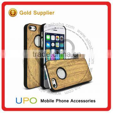 New design ultra-thin plastic wooden phone case for iphone 6