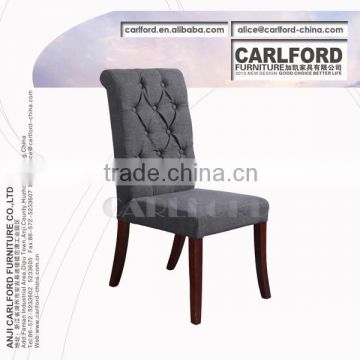 2014 fashion modern dining hall chair F049 hotel furniture