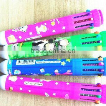 Cheap Plastic Multicolor Ball Pen for Promotion photo-4