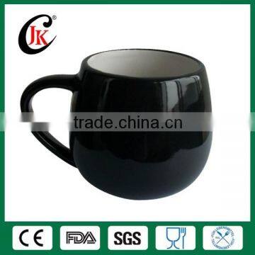 Wholesale cheap color glazed stoneware cup for coffee