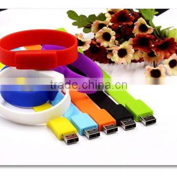 Wholesale Bulk Silicone USB Flash Drive Bracelet, Cheap Price USB Flash Drive Wristband